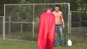 My Hero - Superman Colby Chambers Fucks Farmboy Mickey Knoxx