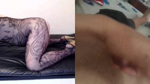 Guy come for big sissy ass in Skype