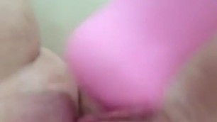 nice dildo pussy show from private