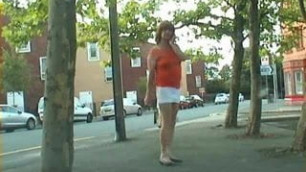 exhibitionist tranny whore's journey home