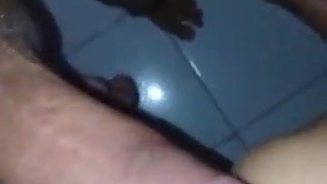 Huge cock TS stretches her bottom boy's hole