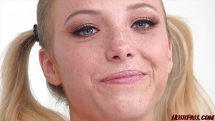 Cute Dixie Lynn Did NOT Want Her First Porn Fuck to End