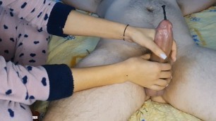 FEMDOM urethral SOUNDING SLAVE cock & 12 inch dilator, anal DESTRUCTION with HUGE DILDOS, butt plug