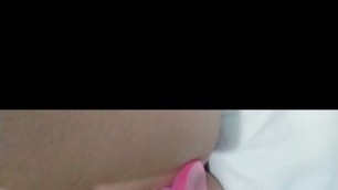 Brand new pink pussy with DP anal sex